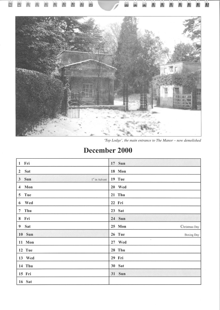 Millennium Calendar 2000
