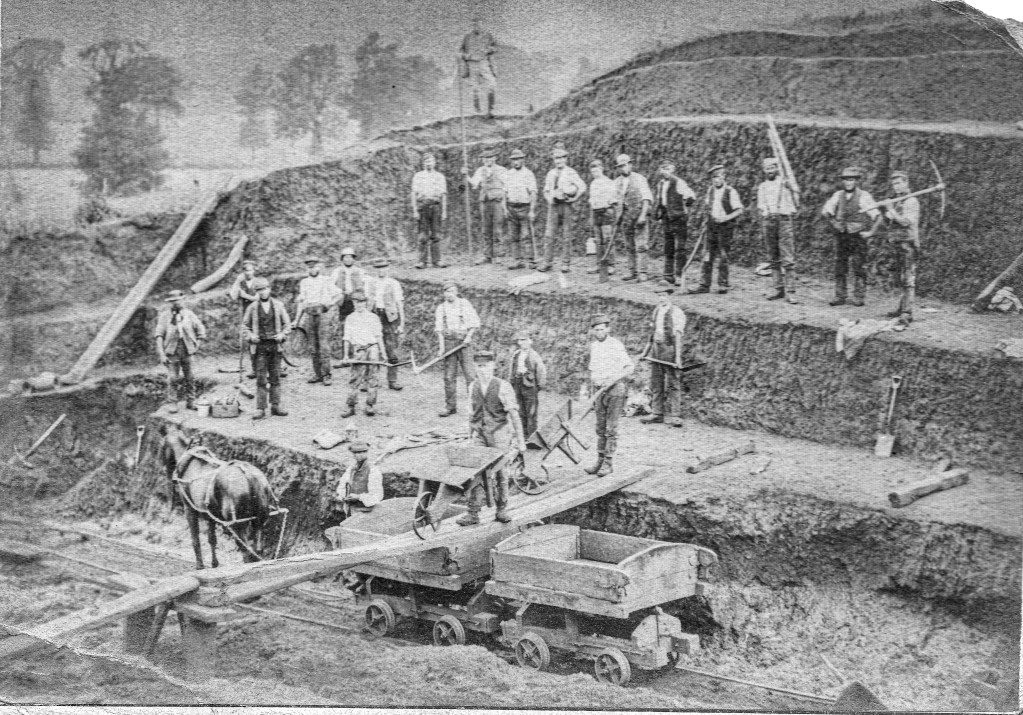 1870-88 Coprolite site lower Galley Lane