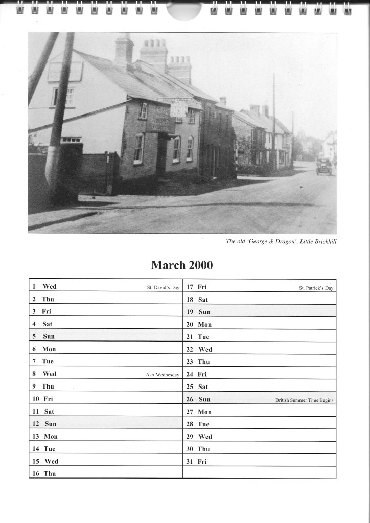 Millennium Calendar 2000