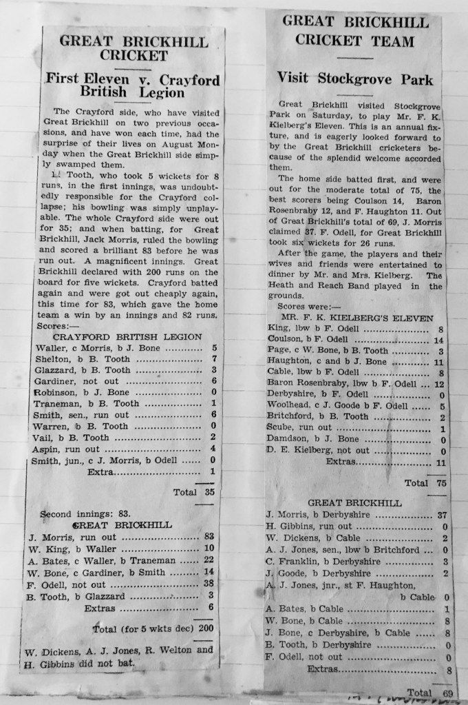 GBCC Newspaper Cuttings (A Bates Set) 